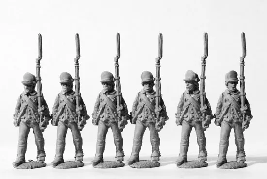 Perry Miniatures AW 173 infanterie américaine figurines 28mm