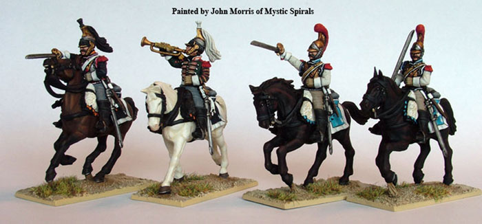 Perry FN120 coffret cavalerie lourde plastique 14 figurines 28mm