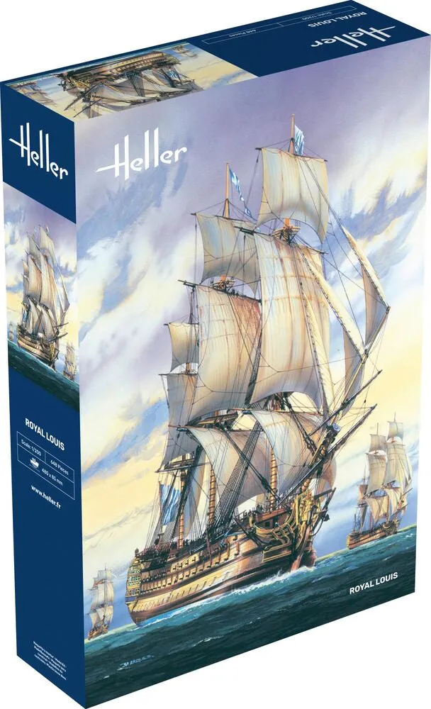 Heller Historical Collection Royal Louis 1/200 maquette bateau voilier