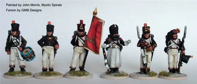 Perry Miniatures Napoleonic FN80 Commandement figurines 28mm