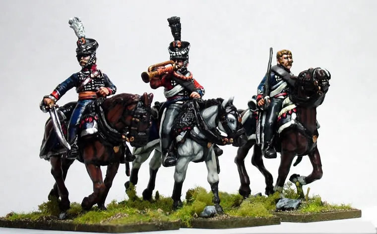 Perry Miniatures Napoleonic DB38 Dutch 4th Light Dragoon figurines