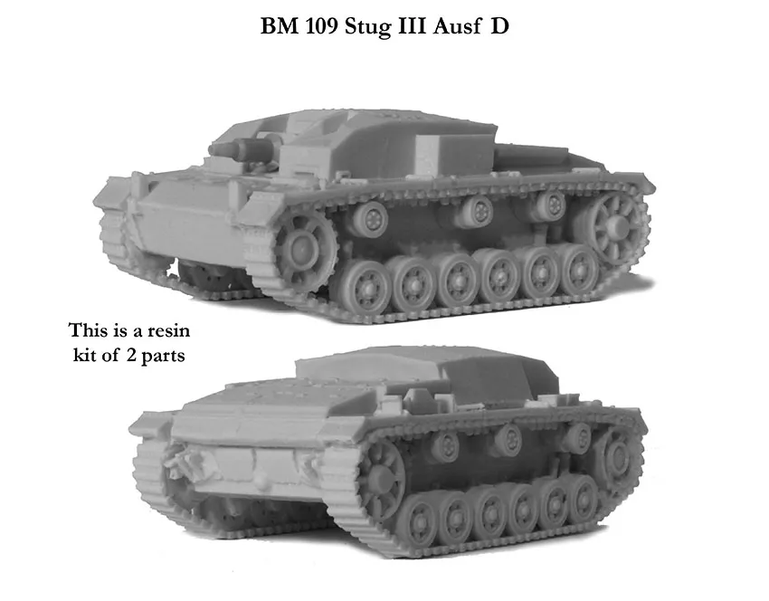 Perry Miniatures World War 2 BM109 StuG III Ausf D maquette 28mm