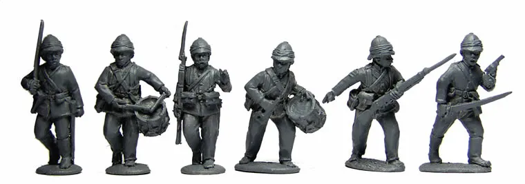 Perry Miniatures SB4 Infanterie britannique figurines métal commandement