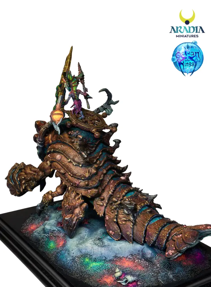 Aradia Minis Ocean Kings Seismara figurine troll