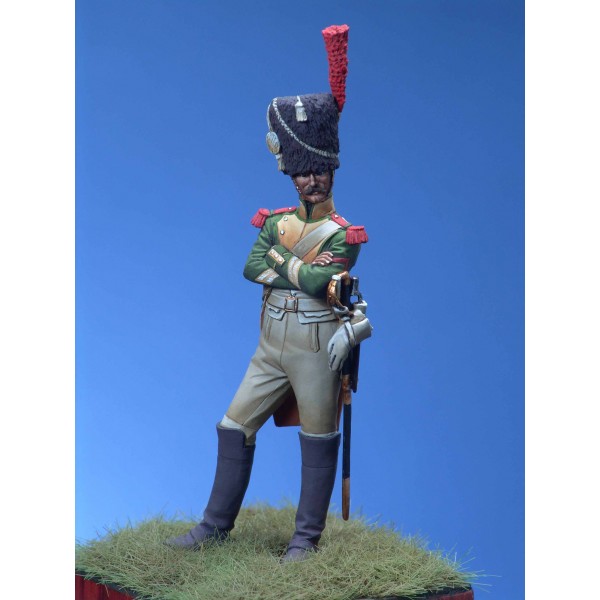 ART GIRONA Napoleonic War Brigadier 24th Dragons figurine
