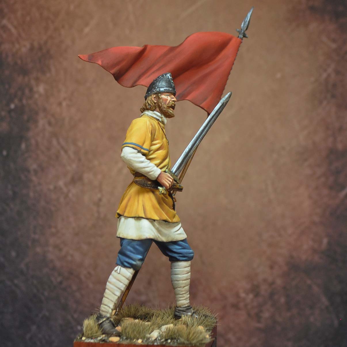 Art Girona 70mm Porte-étendard du Cid XIe figurine