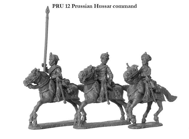 Perry Miniatures PRU 12 Hussards prussiens figurines métal commandement