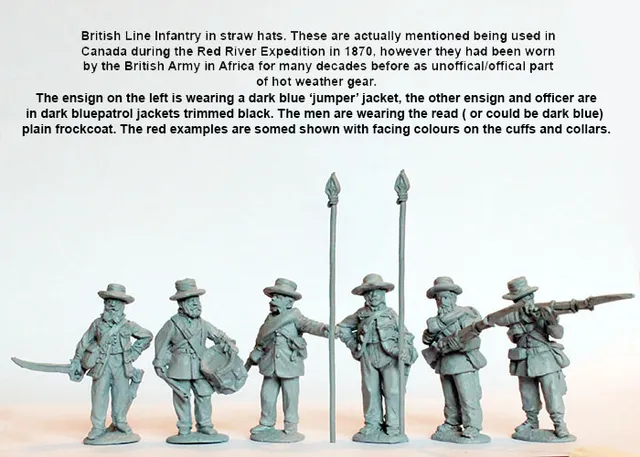 Perry BIF 25 infanterie commandement figurines 28mm