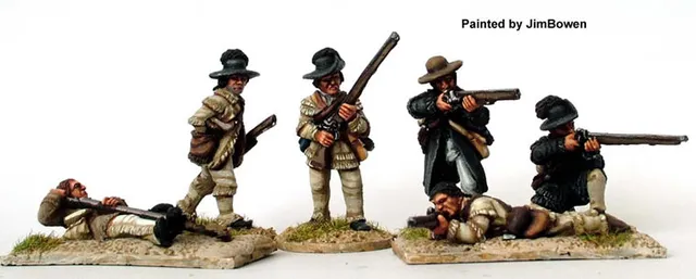 Perry Miniatures AW34 Tirailleurs figurine 28mm escarmouche