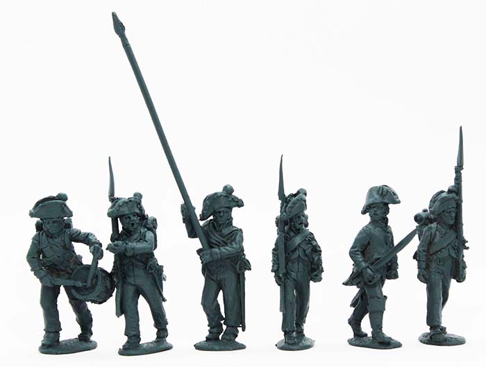 Perry Miniatures SAX 13 figurines mousquetaires marche 1809