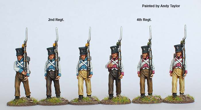 Perry Miniatures KH 7 Fusiliers marche figurine 28mm pantalon