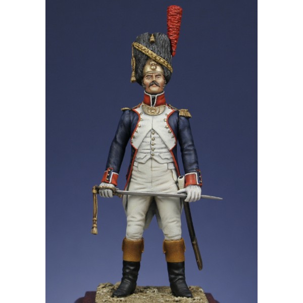 ART GIRONA Miniatures Officier de grenadiers 1806 figurine