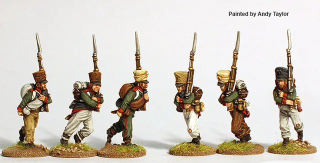 Perry NCR41 Schwarzburg fusiliers figurines campagne