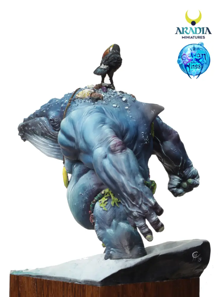 Aradia Ocean Kings Mawhi figurine STL marine à peindre