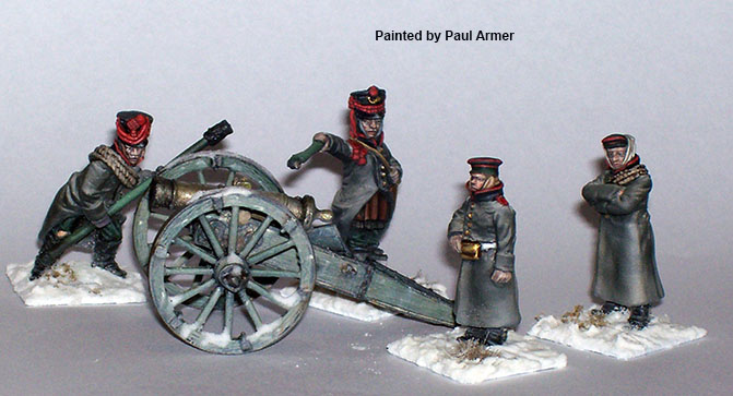 Perry Napoleonic RN 70 Artillerie figurines 28mm hiver Licorne