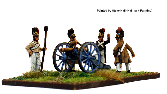 Perry Miniatures Napoleonic BAV 19 artillerie 6 pounder figurines 28mm