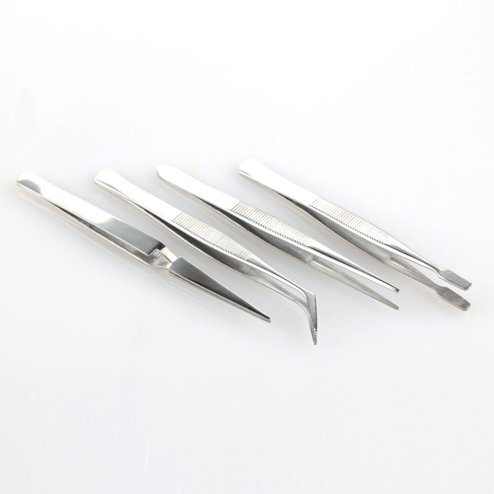Heller Historical Collection Set de pincettes 4 pièces inox