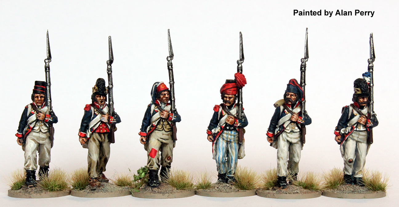 Perry Miniatures Revolutionary French REVF 8 figurines infanterie attaque