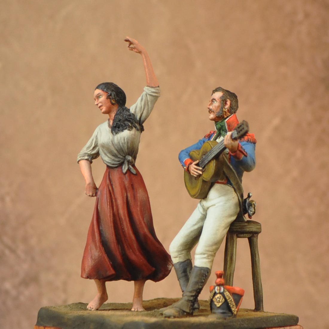 Art Girona General Serie Soirée flamenco figurine 54mm
