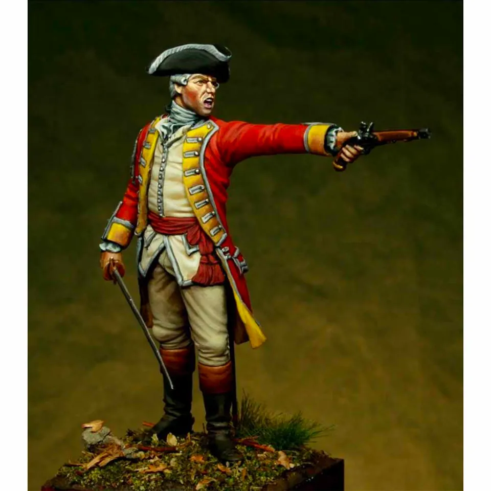Art Girona Miniatures Brittish Officer 35th figurine 54mm