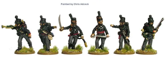 Perry Miniatures Napoleonic BH60 KGL léger figurines