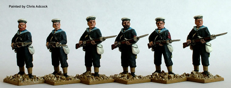 Perry Miniatures Victoria's SB17 Naval Brigade figurines 28mm
