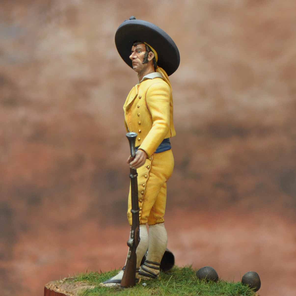 Art Girona Napoleonic Guerrillero Valenciano figurine 54mm