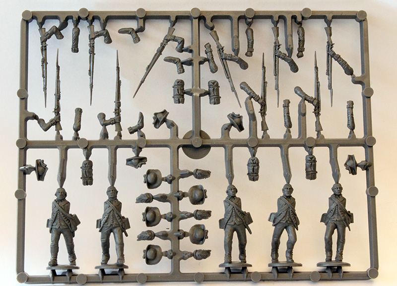 Perry AW 200 boîte figurines infanterie britannique 1775-1783