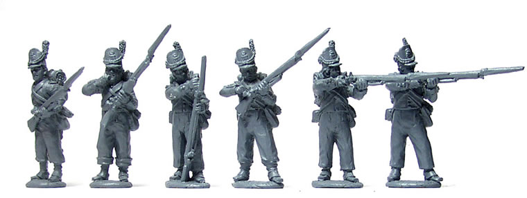 Perry Napoleonic DB16 Infanterie Belge figurines ligne de tir
