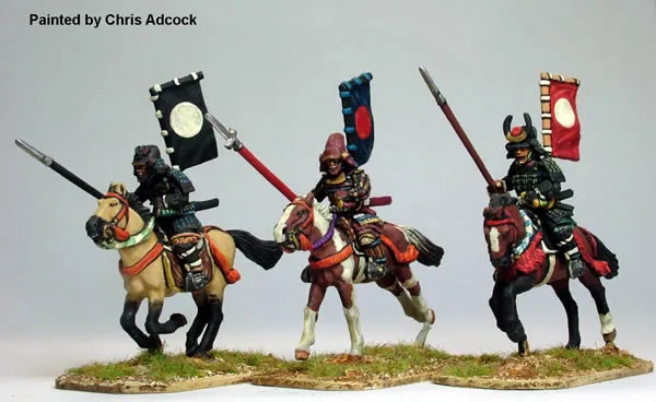 Perry Miniatures Samurai SAM14 cavalier Yari figurine charge