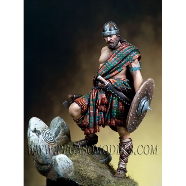 ART GIRONA Miniatures Highlander Warrior figurine 54mm
