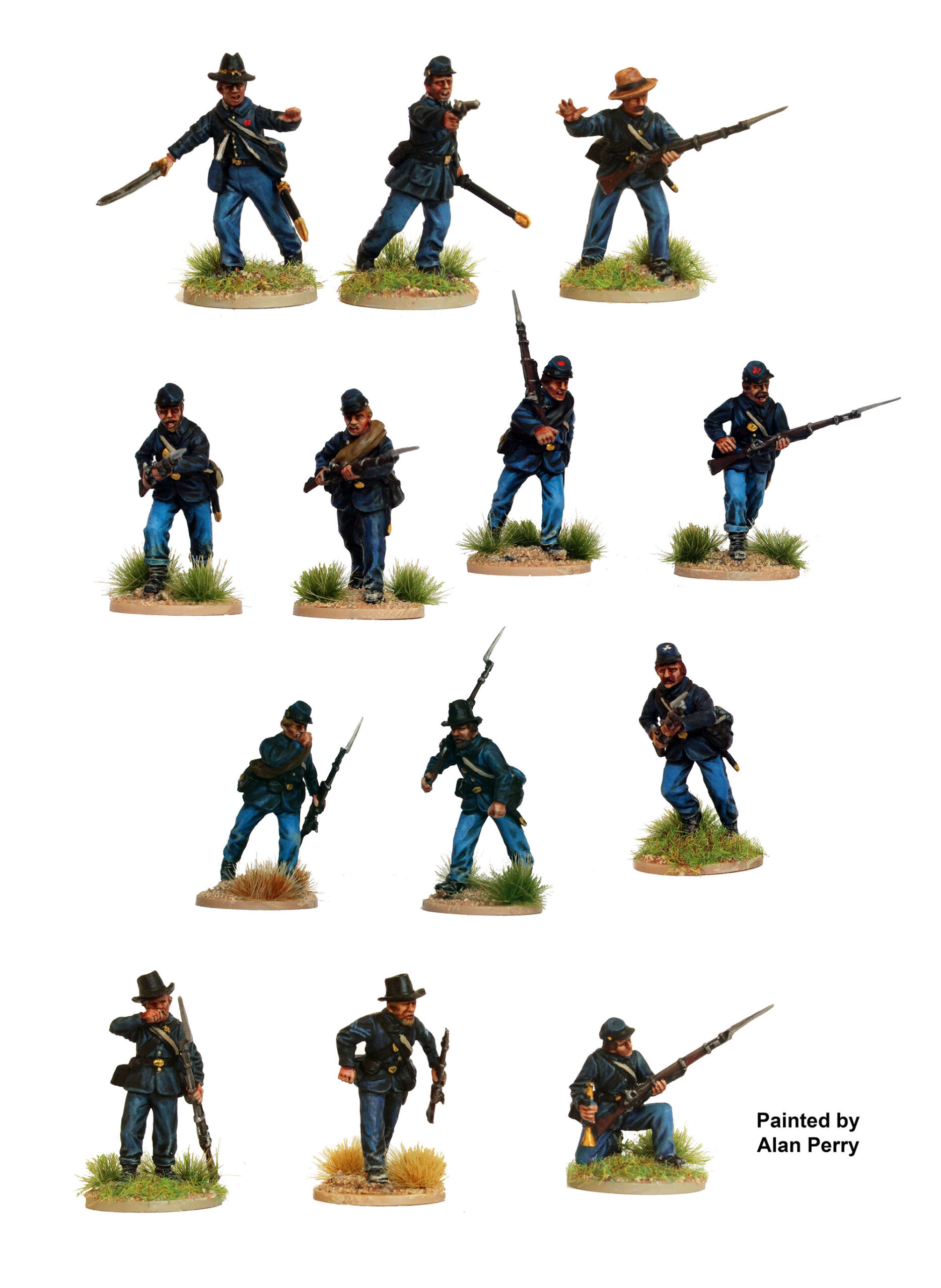 Perry Miniatures ACW 115 infanterie Union boîte 40 figurines
