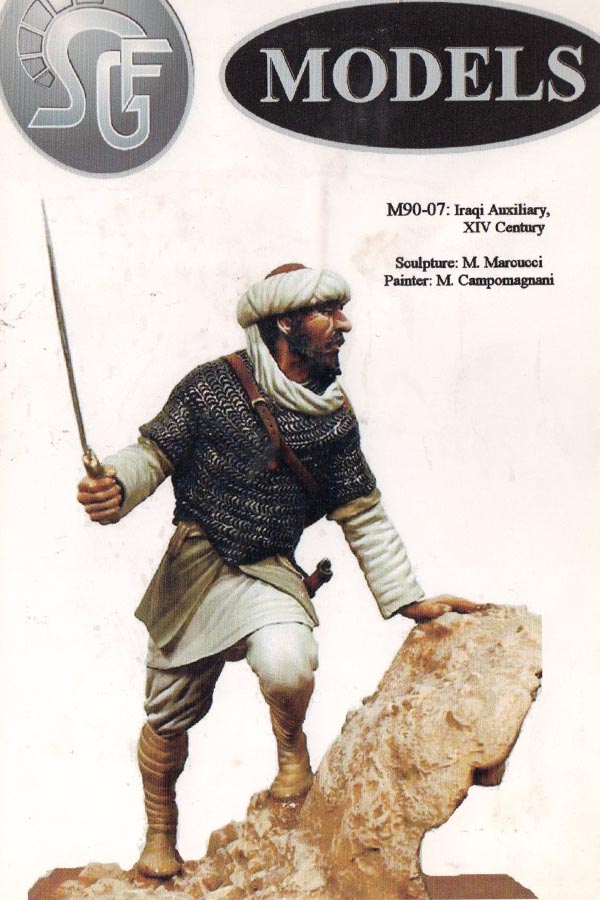 Art Girona Miniatures Iraqi Auxiliary figurine XIVe siècle