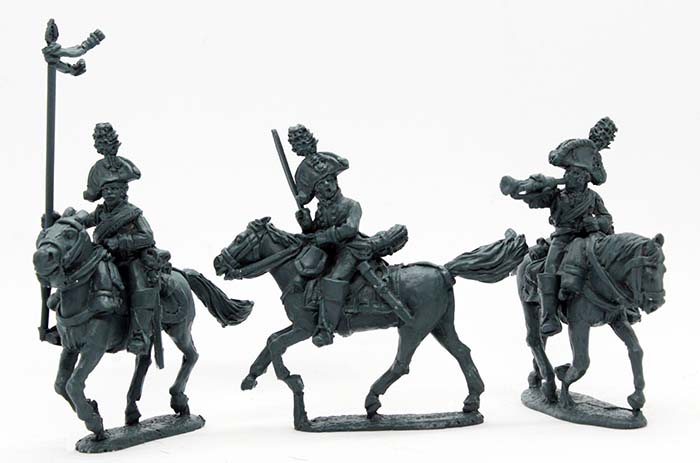 Perry Napoleonic EP 26 dragons figurines métal galop