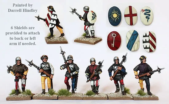 Perry European Armies EA32 infanterie lourde italienne 28mm