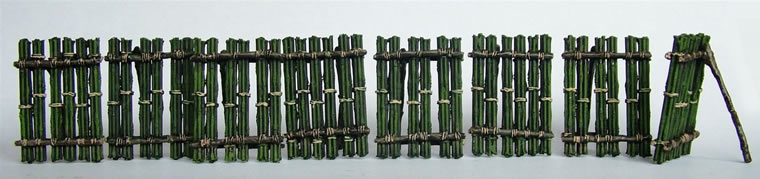 Perry Miniatures SAM64 paravents bambou décor