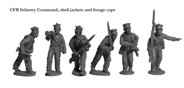 Perry Miniatures Cape Frontier Wars CFB 11 figurines commandement 28mm