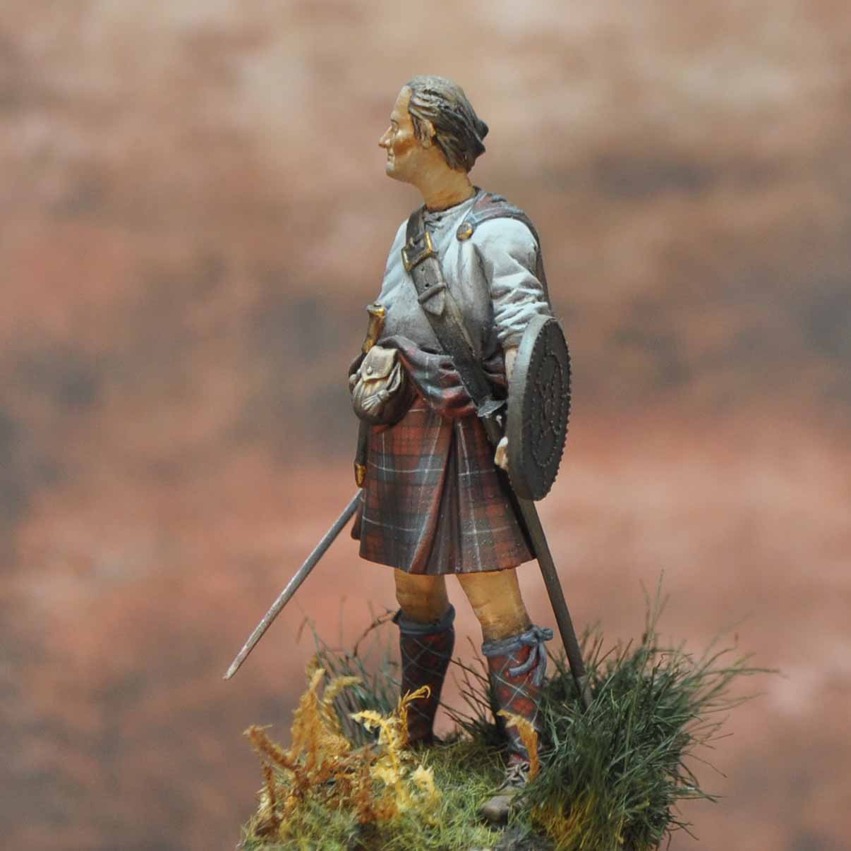 Art Girona International Highland Clansman figurine 1689
