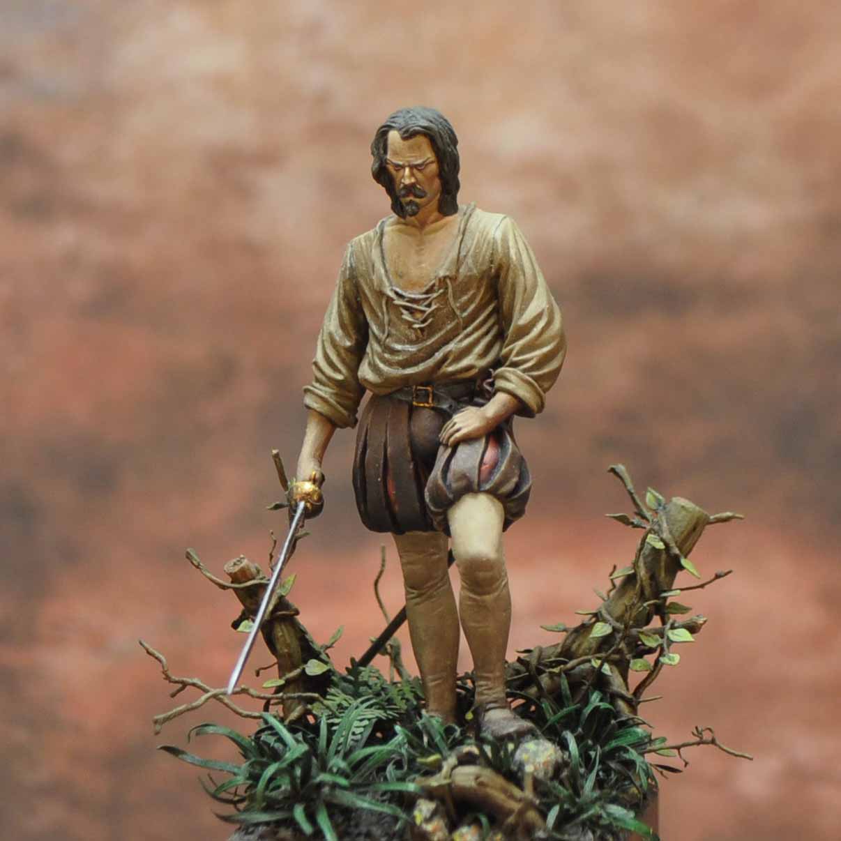 ART GIRONA Spanish Serie Conquistador Mexico 1520 figurine 54 mm