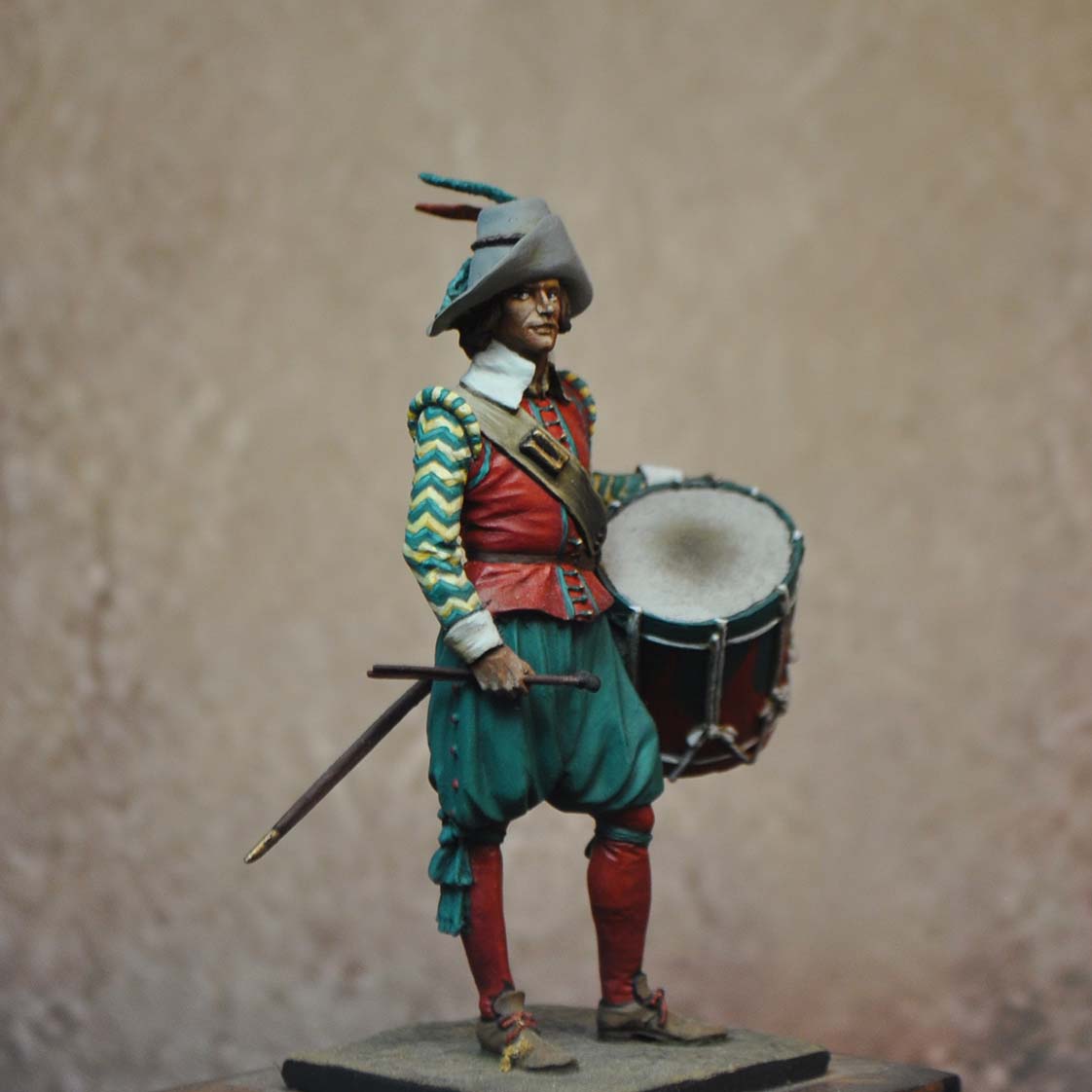 ART GIRONA General Serie Tambour Breuner figurine 1618