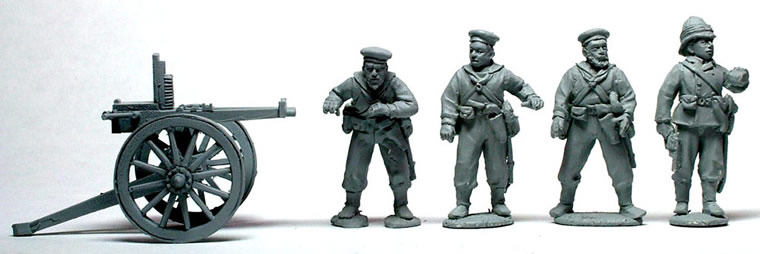 Perry Victoria SB13 Gardner Gun figurines marine 28mm