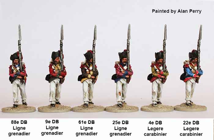 Perry Miniatures Napoleonic FE 8 figurines grenadiers attaque