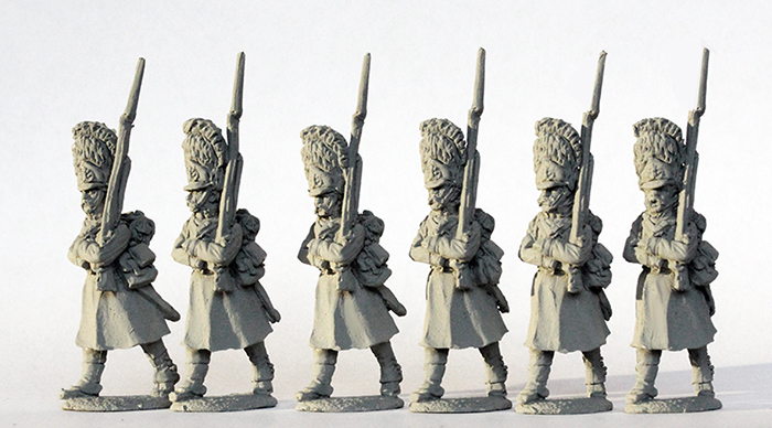 Perry Miniatures Napoleonic DAN 15 grenadiers figurines métal marche