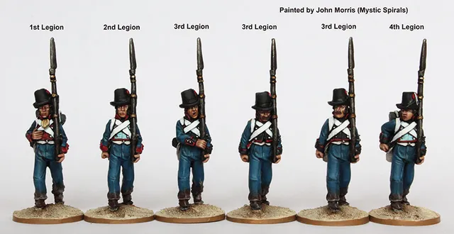 Perry Napoleonic SPA 11 Fusiliers figurines 28mm marche 1810