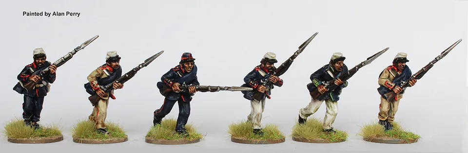 Perry Miniatures TA9 Fusiliers brésiliens figurines képis
