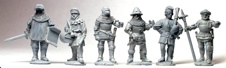 Perry Miniatures AO23 commandement piétons figurine 28mm