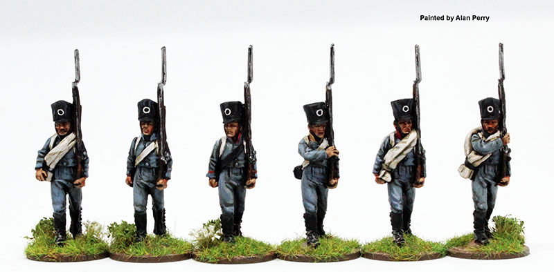 Perry Miniatures Napoleonic PN 55 réservistes shako figurines