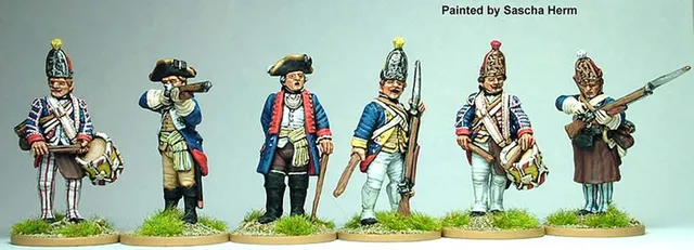 Perry Miniatures AW78 figurines grenadiers Hesse-Cassel