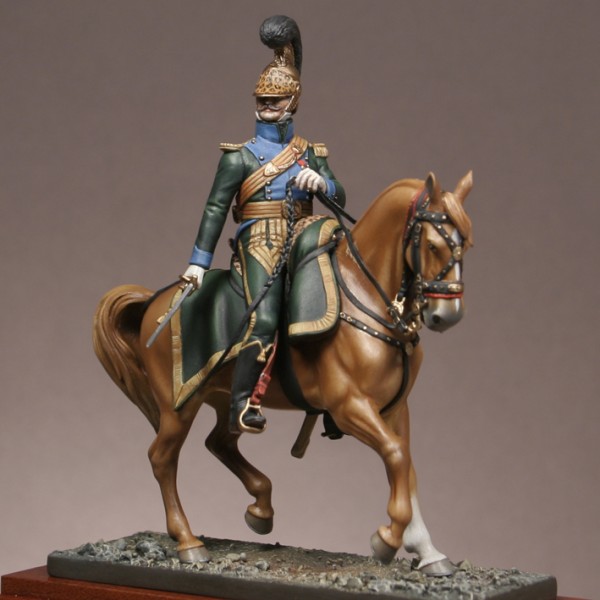 Art Girona Miniatures Officier 5è Lanciers figurine à peindre