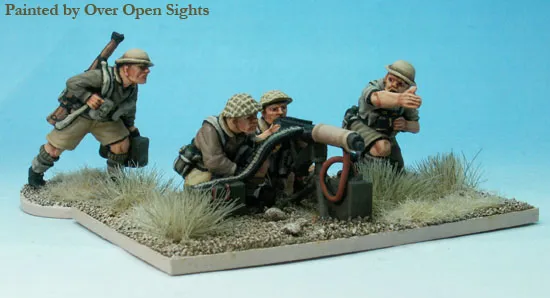 Perry Miniatures WW10 Vickers mitrailleuse figurines 28mm